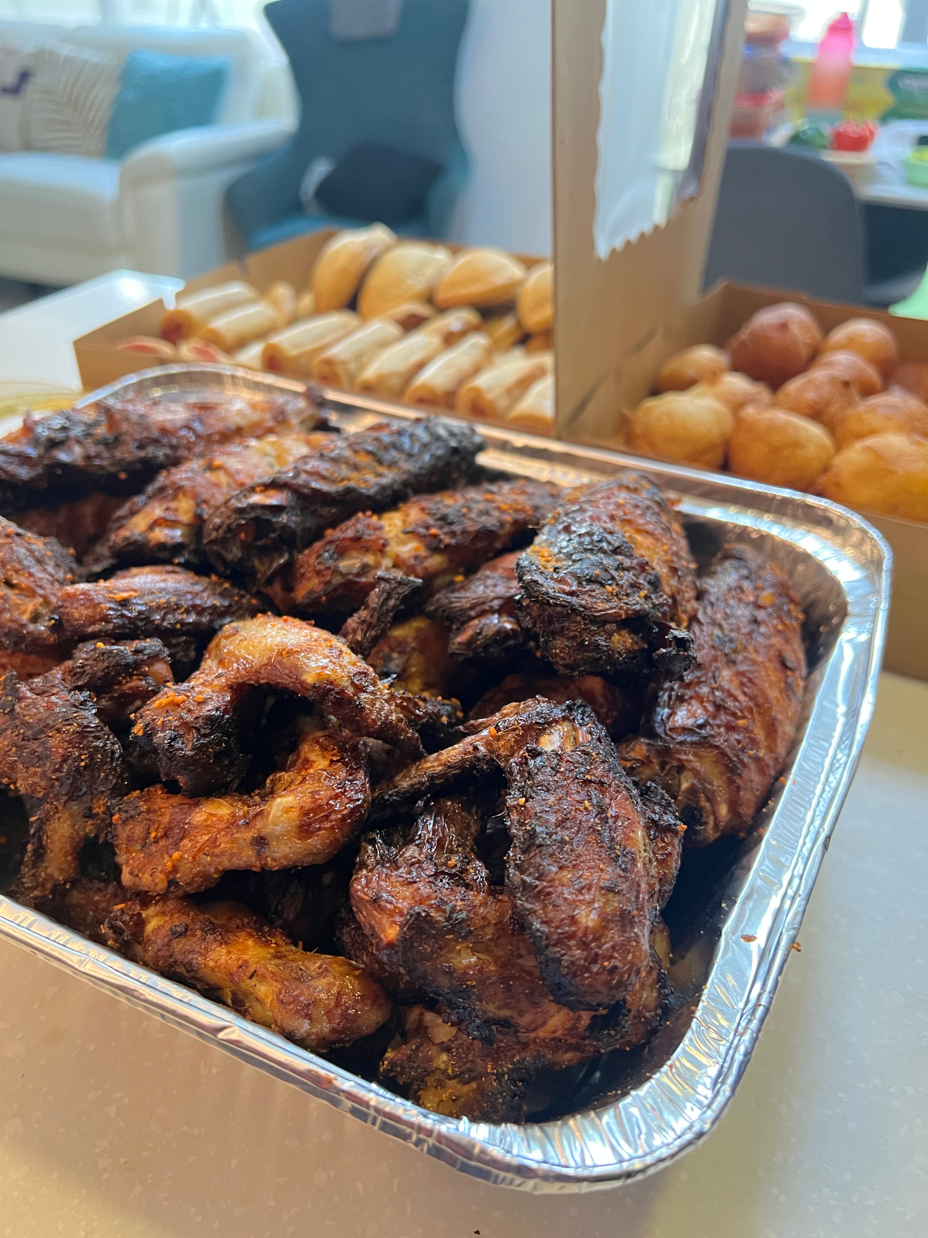 Grilled Chicken wings