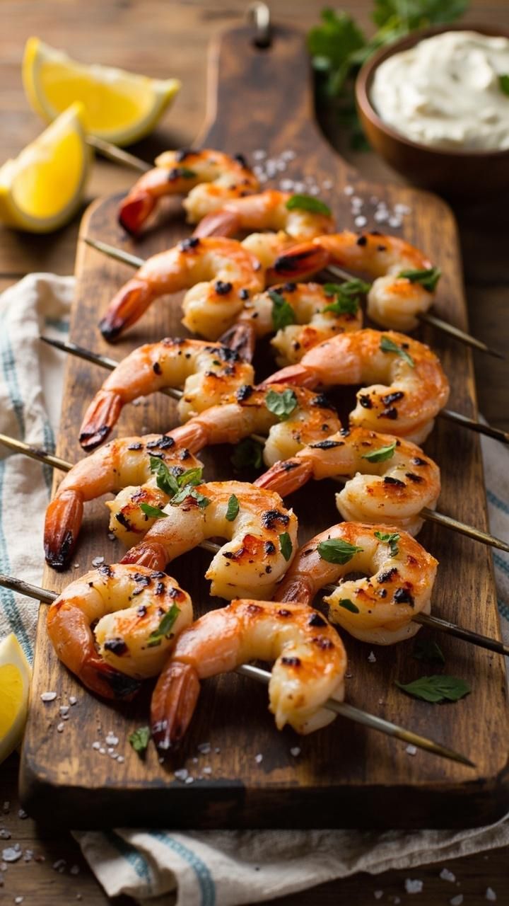 Prawns Skewers