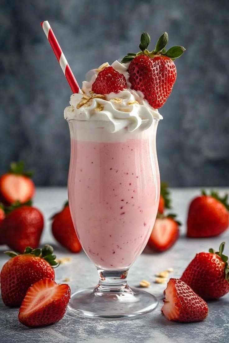 STRAWBERRY MILK SHAKE